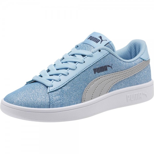Kids Puma Smash V2 Glitz Glam in Blue 