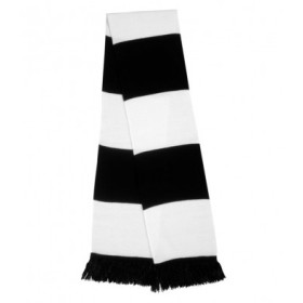 Cambusdoon FC Black and White Scarf