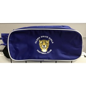 Clark Drive Girls FC Royal Blue Boot Bag with Badge