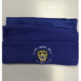 Clark Drive Girls FC Royal Blue Fleece Snood with Badge
