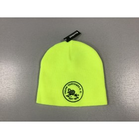 Troon Tortoises Fluorescent Yellow Beanie Hat
