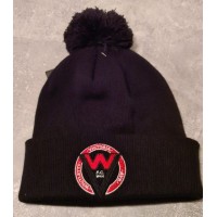 Whitlett's Victoria Black Pom Pom Hat