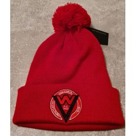 Whitlett's Victoria Red Pom Pom Hat