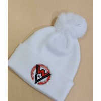 Whitlett's Victoria White Pom Pom Hat