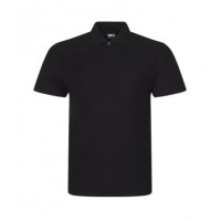 Whitlett's Victoria Black Polo Shirt with Badge