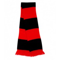 Whitlett's Victoria Black and Red Scarf