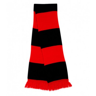 Whitlett's Victoria Black and Red Scarf