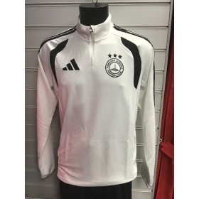 Cumnock Juniors White 1/4 Zip Top Cumnock Juniors White 1/4 Zip Top