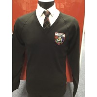 The Robert Burns Academy V Neck Jumper