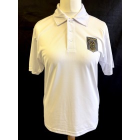 Doon Academy Junior White Performance Polo