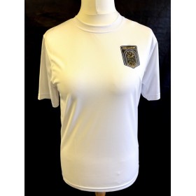 Doon Academy Junior White Performance T/Shirt