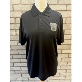 Doon Academy Black Performance Polo