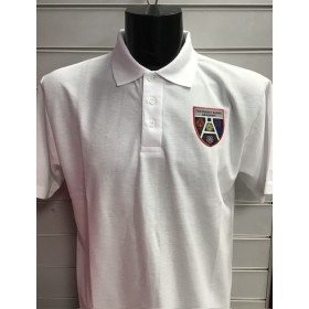 The Robert Burns Academy White Polo Shirt