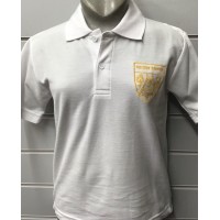 Hillside Primary School White Polo Shirt