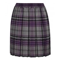 Lochnorris Primary School Purple Tartan Skirt