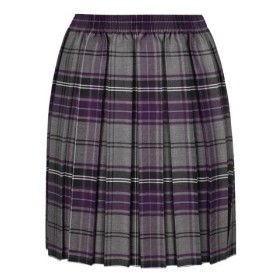 Lochnorris Primary School Purple Tartan Skirt