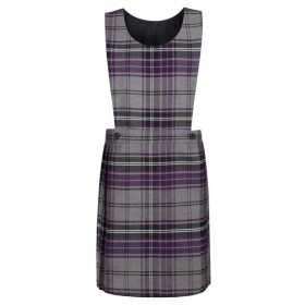 Lochnorris Primary School Purple Tartan Pinafore