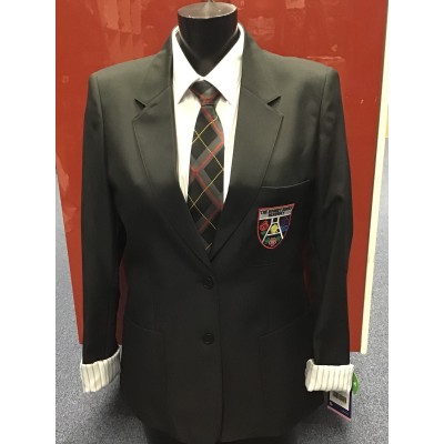 The Robert Burns Academy Girls Fitted Eco Blazer