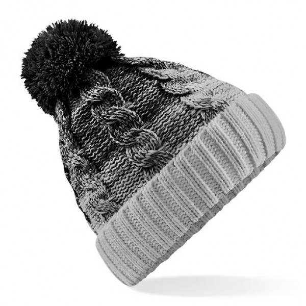 womens black pom pom hat